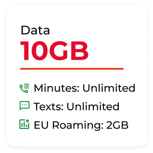 Z-Essentials 10GB Data EE SIM Only Plan